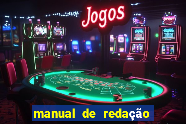 manual de redação folha de são paulo pdf